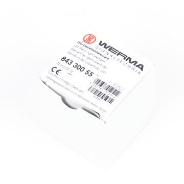 84330055 - Orange Werma LED Perm. light element 24VAC/DC GN, Color: Orange at PLC2Day.com