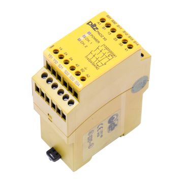 PNOZ X3 230VAC 24VDC 3n/0 1n/c 1s0 + 774318 Pilz Safety Relay at PLC2Day.com