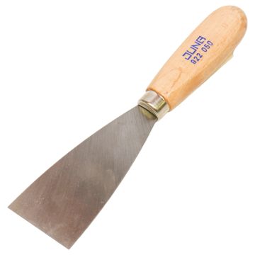 92205000 Jung Henkelmann Jung Scraping Knife, Flat Wooden Handle 50mm, Thickness 0.6mm at PLC2Day.com