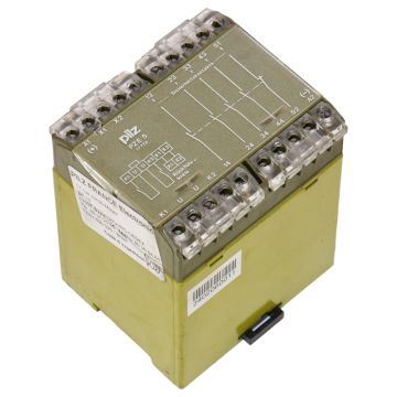 PZE/5 24VDC 4S 1o 474910 Pilz Safety relay: 24 VDC, 3,5W at PLC2Day.com